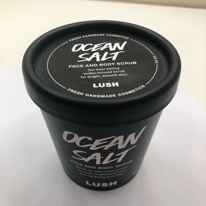 LUSH Ocean Salt Facial and Body Scrub
